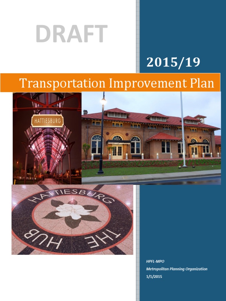 Draft: Transportation Improvement Plan | PDF | Transport | Government