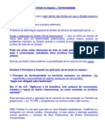 Lei Penal e Princípios da Territorialidade