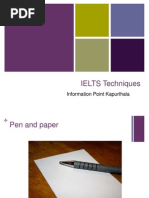 Download Ielts Techniques Golden Rules by Information Point Kapurthala SN250715001 doc pdf