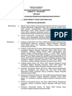 Permendagri No. 51 TH - 2007 TTG - Pembangunan Kawasan Perdesaan Berbasis Masyarakat PDF