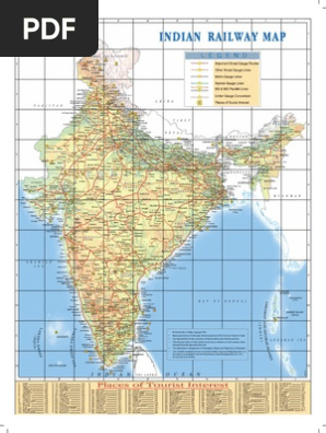 Indian Railway Route Map Pdf Ir Map | Pdf