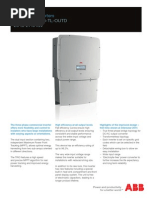 TRIO-20.0/27.6-TL-OUTD 20 To 27.6 KW: ABB String Inverters