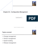 1 Chapter 25 Configuration Management