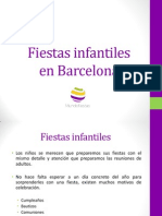 Fiestas Infantiles en Barcelona