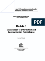 Introduction To Information and Communication Technologies
