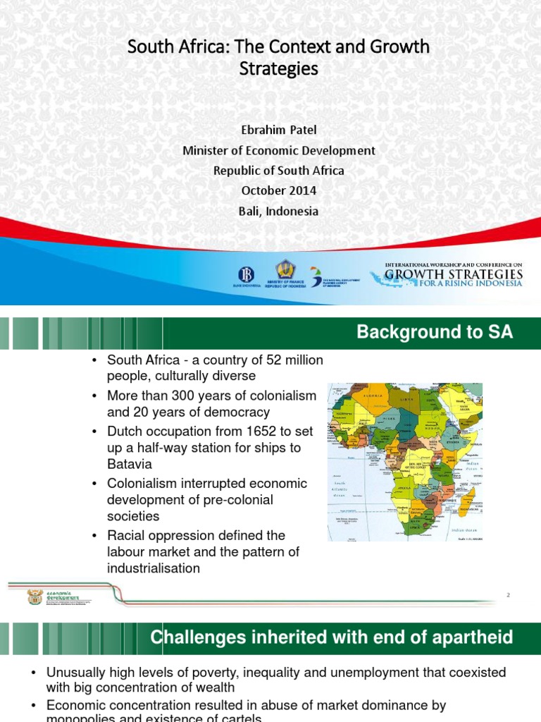 2 1 South Africa The Context and Growth Straregies | PDF ...