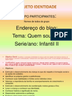 Projeto Identidade