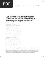 Los Sistemas de Informacion Contable en La Administracion Estrategica Organizacional