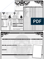 Scheda PG Sine Requie