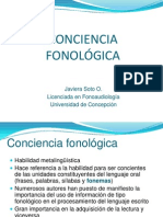 Conciencia Fonológica