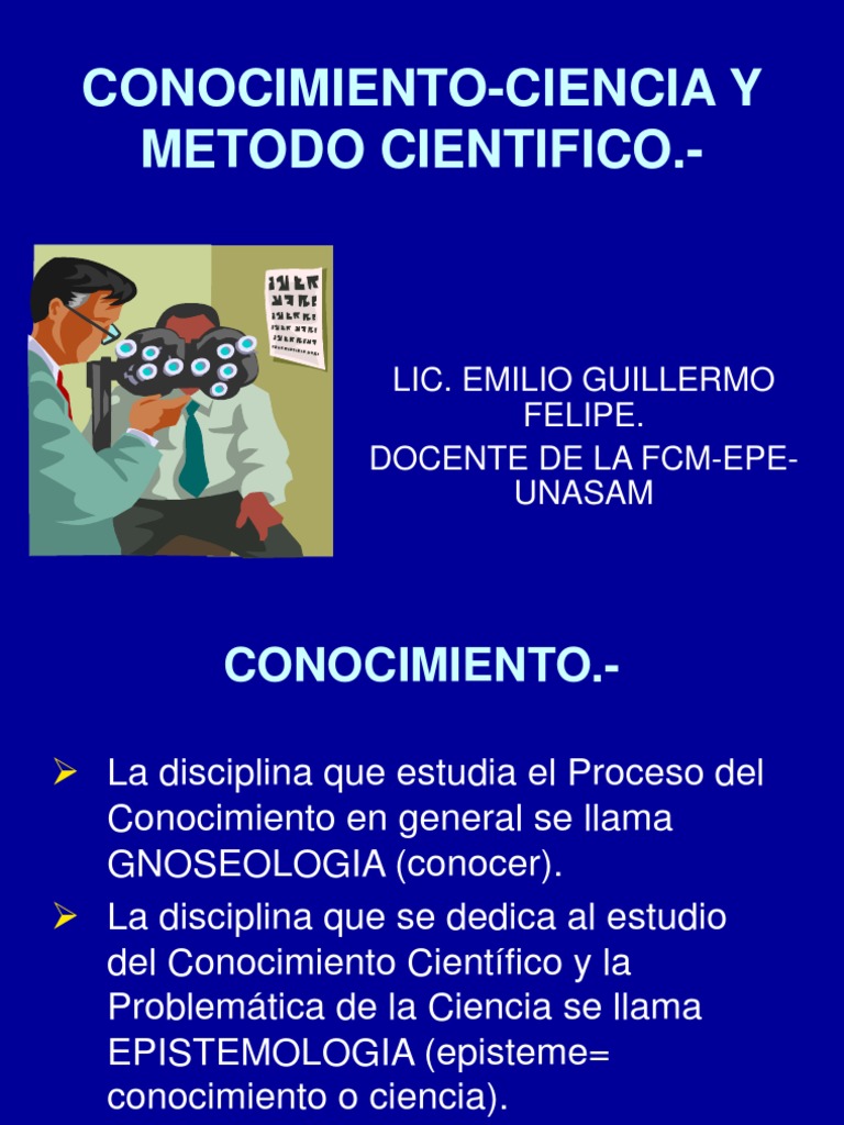 Ciencia y Conocimiento Científico | PDF | Teoría | Science