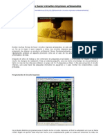 Circuitos Impresos Artesanales