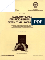 Elenco Ufficiale Prigionieri Italiani in Russia 1 PDF