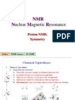 NMRsymetry Spin System