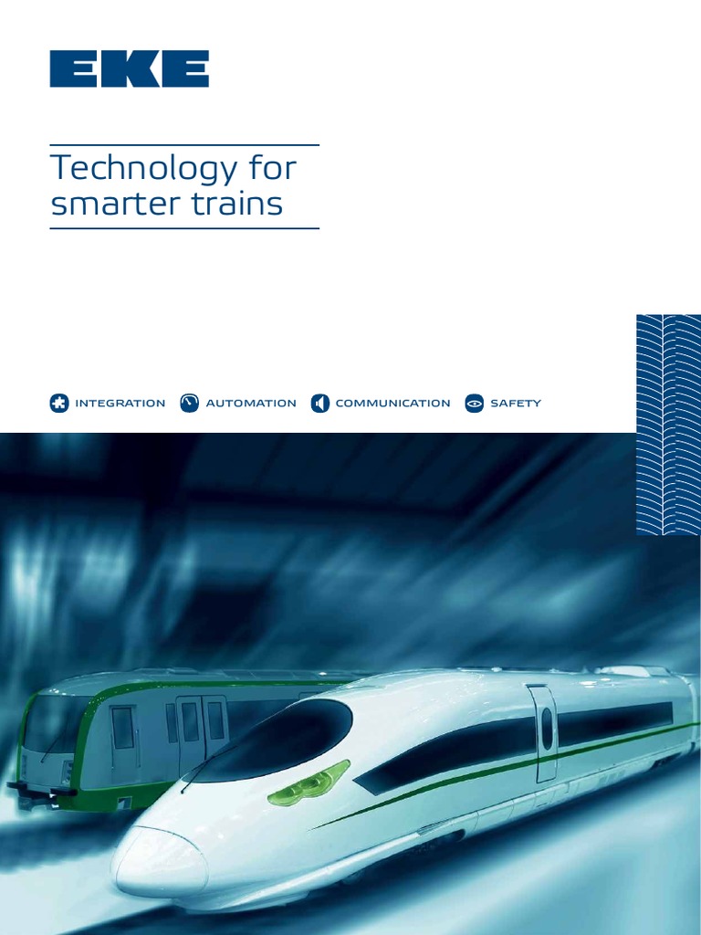 EKE Trainnet Brochure | PDF | Rapid Transit | Automation
