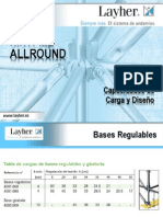3. Sistema Allround - Capacidades de Carga y Diseño
