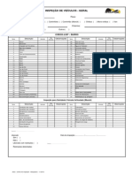 Veículo inspeção checklist