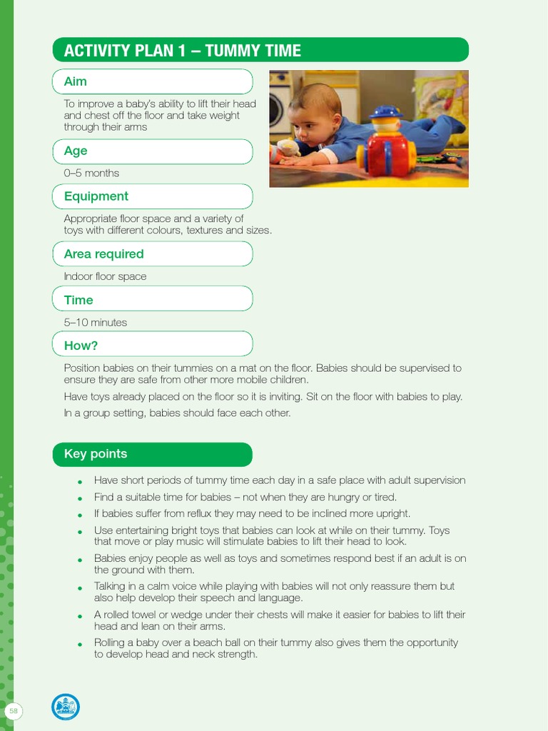 Infant Physical Activity Plans | PDF | Toys | Walking