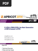 Download Apricot2014 - E-VPN  Pbb-evpn the Next Generation of Mpls-based l2vpn by Digonto Oni SN250760824 doc pdf