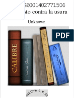 Manifiesto Contra La Usura PDF