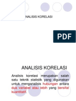 Analisis Korelasi