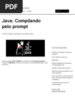 Java, Compilando Pelo Prompt _ Richard Ikeda