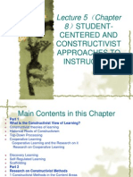 Student-Centered and Constructivist Approaches To Instruction