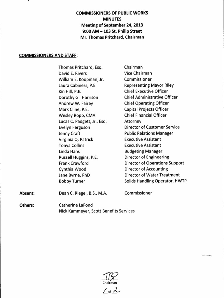09/24/13 CWS Board Meeting Minutes | PDF