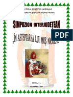 0 Simpozion Interjudetean Mos Nicolae Editia A Iiapt. Publicat