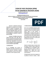 Modulacion de Fase Cruzada