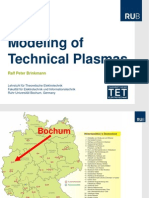 PSE2014-Tut 1 1 Brinkmann Modeling of Technical Plasmas