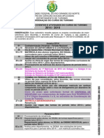 Calendário Curso 2014 PDF