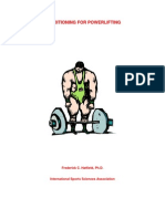Conditioning for Powerlifting - Frederick c. Hatfield, Ph.d.