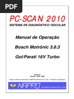 Gol e Parati 1.0 16v Bosch Motronic 3.8.3 - VW