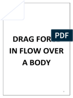 Drag Coefficient of Hemispheres in Flow