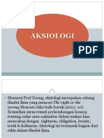 Aksiologi