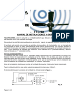 MANUAL Instructivo de Ventiladores de Techo VT000