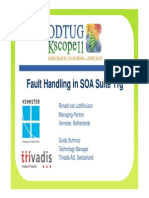 Fault Handling in Service Oriented Architecture