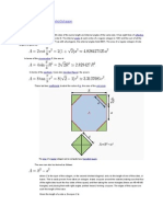 Shape Area Perimeter Formulas
