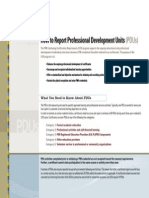 Report PDUs Maintain PMI Credentials