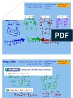 Solve Multi Step Inequalities