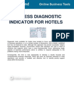 Business Diagnostic Indicator For Hotels