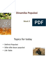 IX - Dinamika Populasi