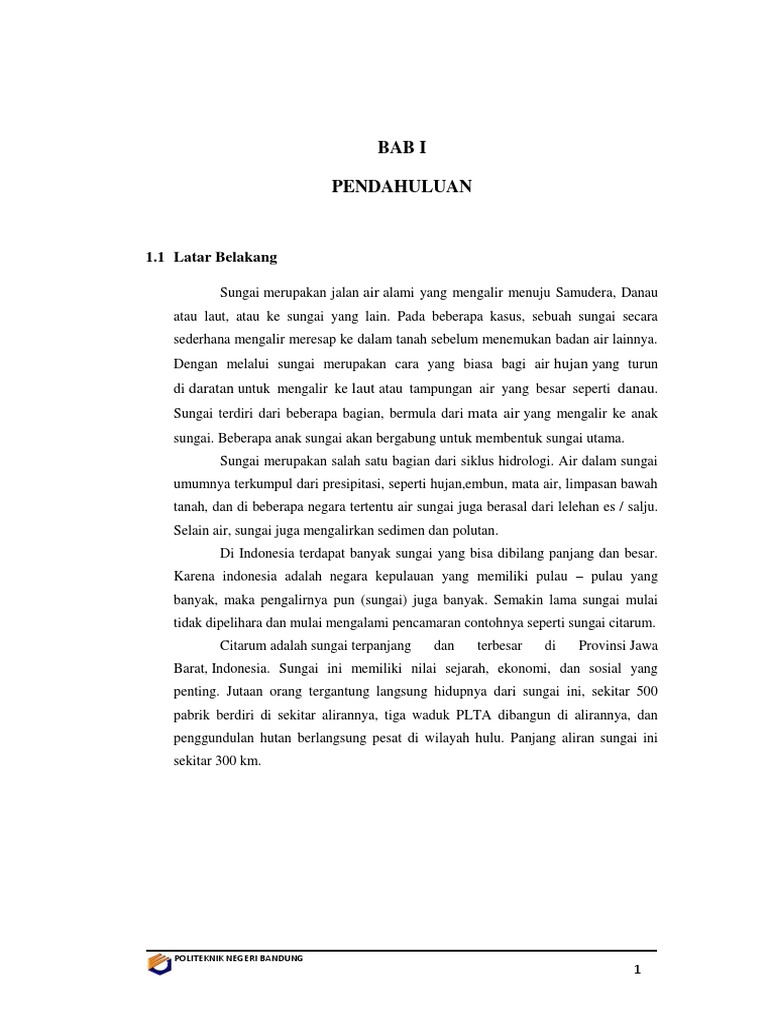 Makalah Pencemaran Sungai Citarum