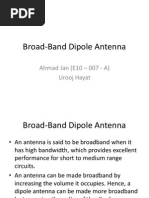 Our Broad-Band Antenna