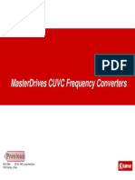 MasterDrives CUVC Frequency Converters