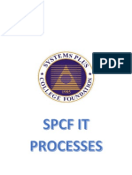 SPCF IT Processes