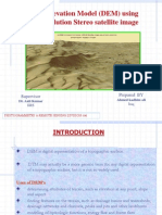 Digital Elevation Model (DEM) Using High-Resolution Stereo Satellite Image