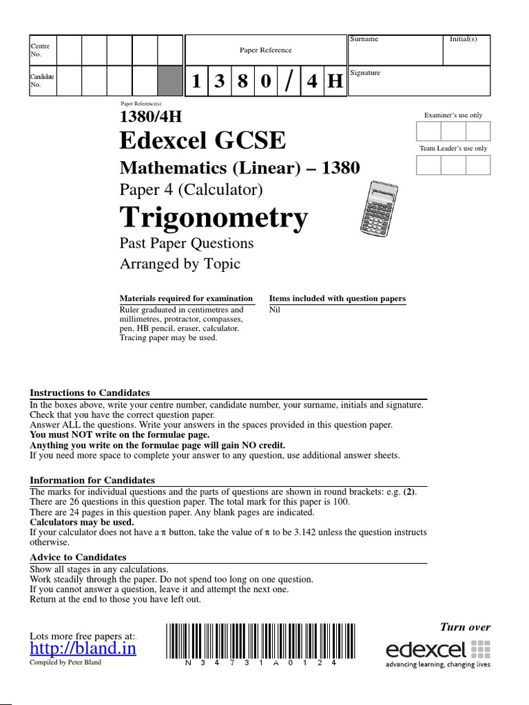 Trigonometry | PDF | Sine | Trigonometric Functions