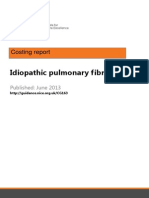 Idiopathic Pulmonary Fibrosis: Costing Report